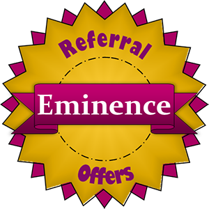 It represemts Eminence Referrals and offers
